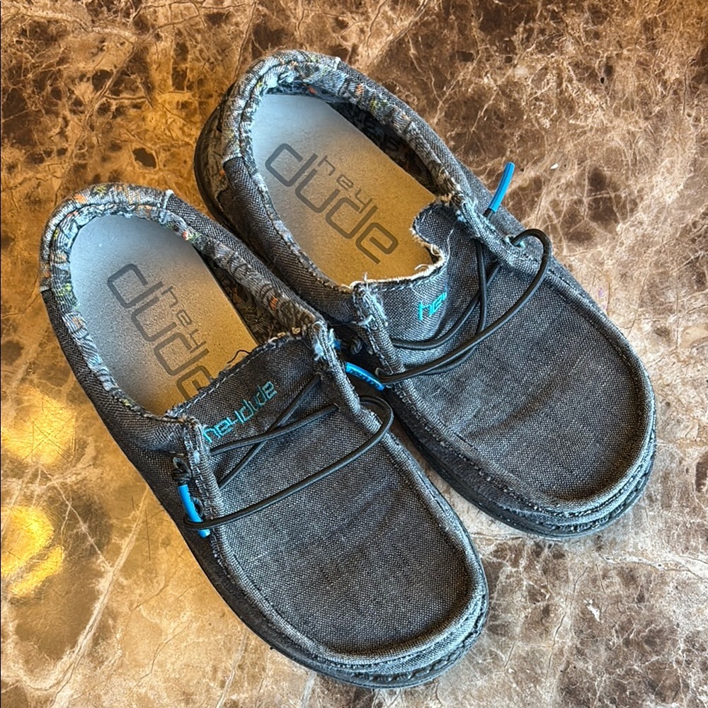 Hey Dude Kid’s Casual Gray Shoes